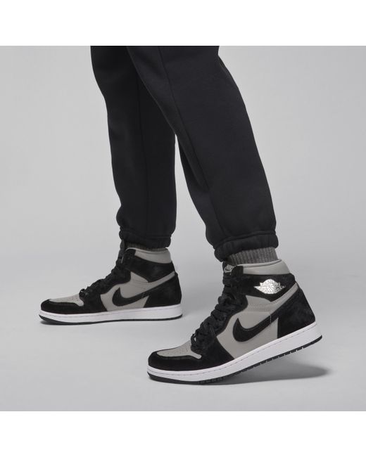 Nike Black Jordan Brooklyn Fleece Trousers Cotton