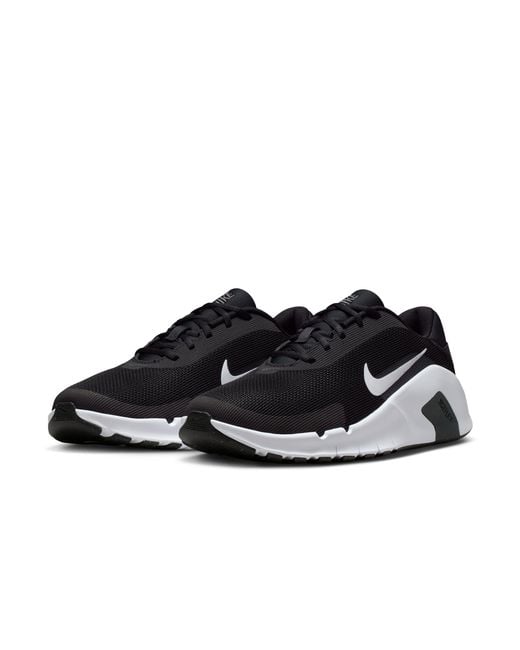 Nike Black Flex Train Workout Shoes (Extra Wide) for men