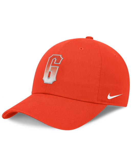 Nike Red San Francisco Giants City Connect Club Mlb Adjustable Hat
