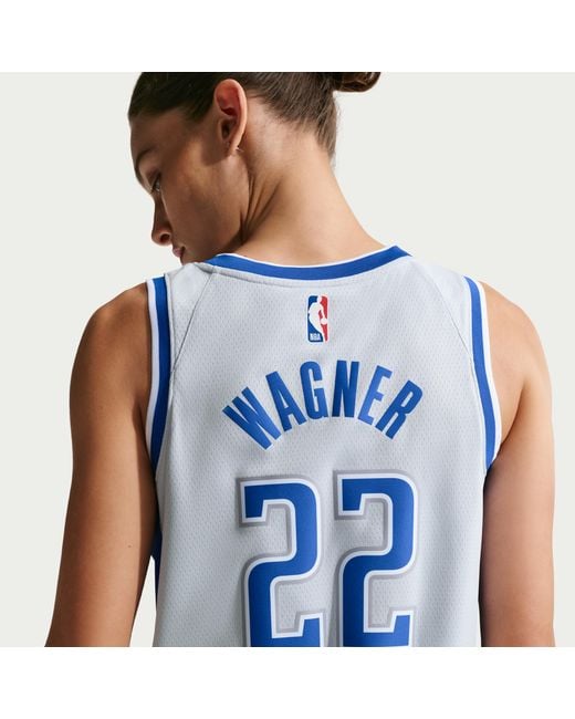 Nike Blue Franz Wagner Orlando Magic City Edition Nba Swingman Jersey for men