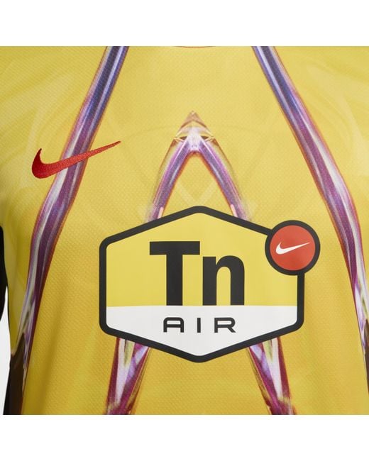 Nike Green Air Max Tn Stadium Dri-fit Football Replica Shirt for men