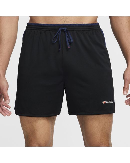 Shorts da running dri-fit con slip foderati 13 cm track club di Nike in Blue da Uomo