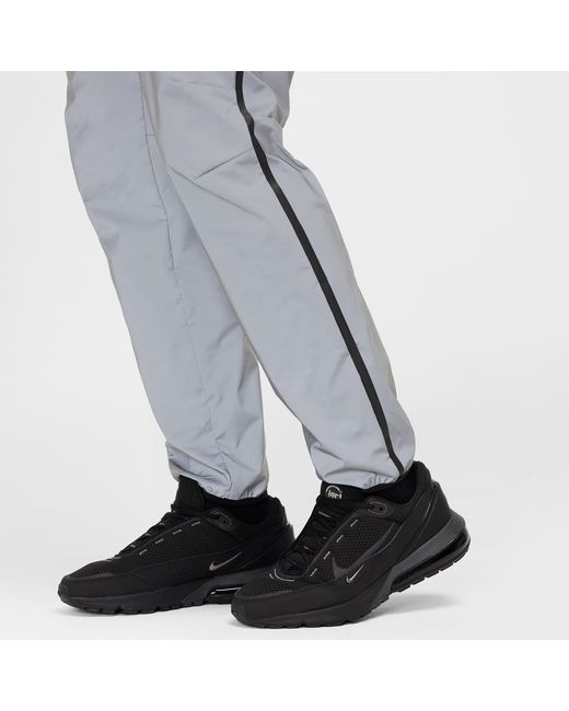 Nike Gray Tech Woven Reflective Pants for men