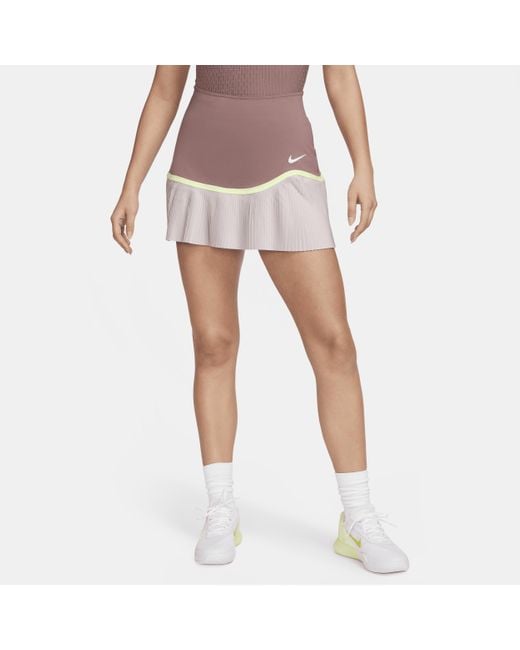 Gonna da tennis dri-fit advantage di Nike in Pink