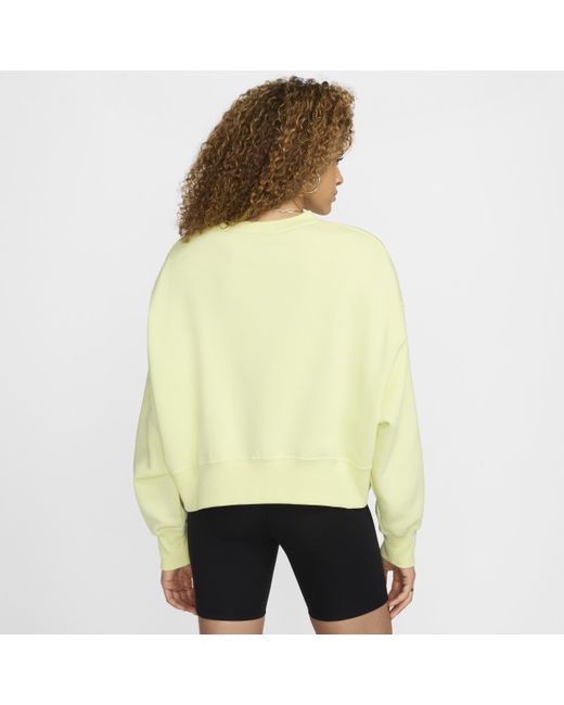 Nike Natural Sportswear Phoenix Fleece Over-oversized Crew-neck Graphic Sweatshirt