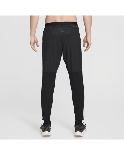 Nike Black Running Division Dri-fit Adv Uv Running Trousers Polyester for men