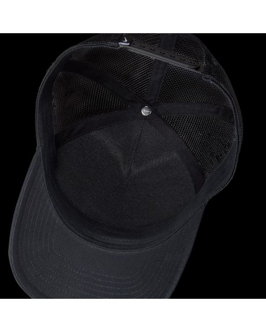 Nike Blue Rise Structured Trucker Cap