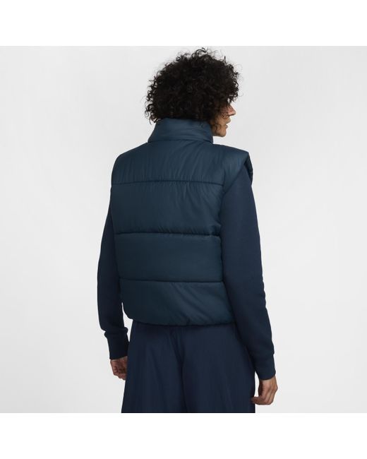 Nike Blue Sportswear Classic Puffer Therma-Fit Loose Gilet