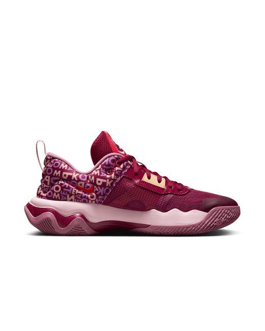 Purple giannis shop shoes