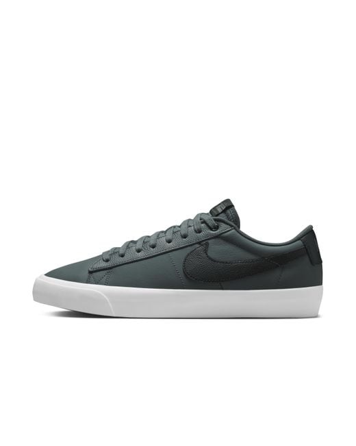 Nike Brown Sb Blazer Low Pro Gt Shoes for men