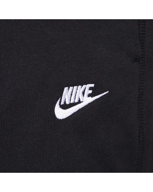Nike Black Club Knit Jogger Pants for men