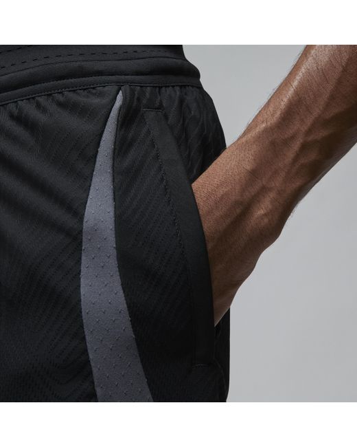 Nike Black Paris Saint-germain Strike Elite Third Jordan Dri-fit Adv Football Knit Shorts 50% Recycled Polyester for men