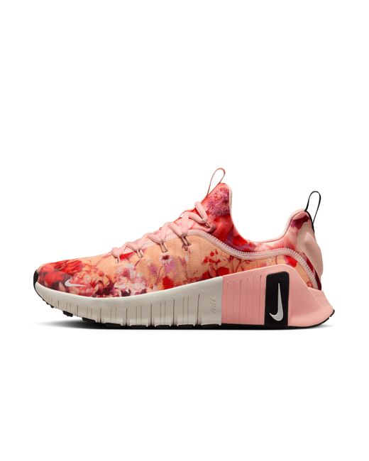 Nike Pink Free Metcon 6 Amp Workout Shoes