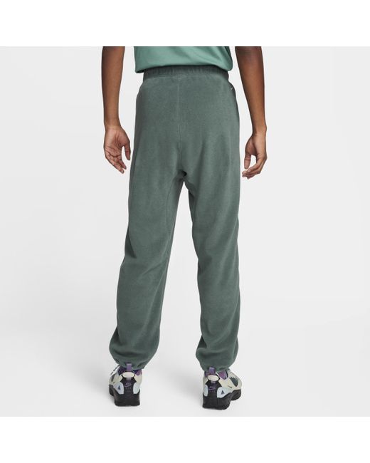 Nike Green Acg Polartec® 'wolf Tree' Trousers 50% Recycled Polyester for men