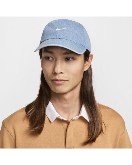 Nike Blue Club Unstructured Denim Cap