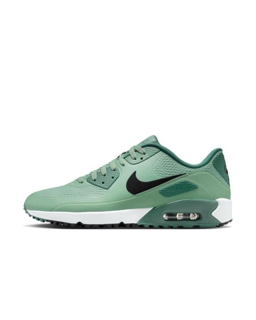 Nike Green Air Max 90 G Golf Shoes for men