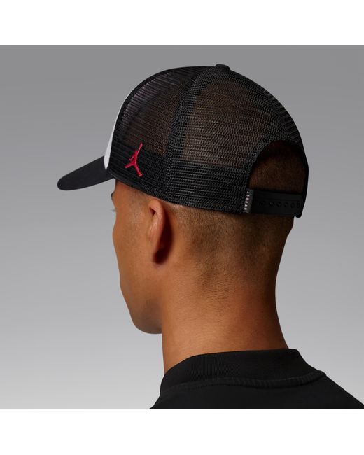 Nike Black Rise Structured Trucker Cap