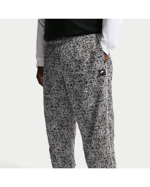 Nike Gray Air Woven Pants for men