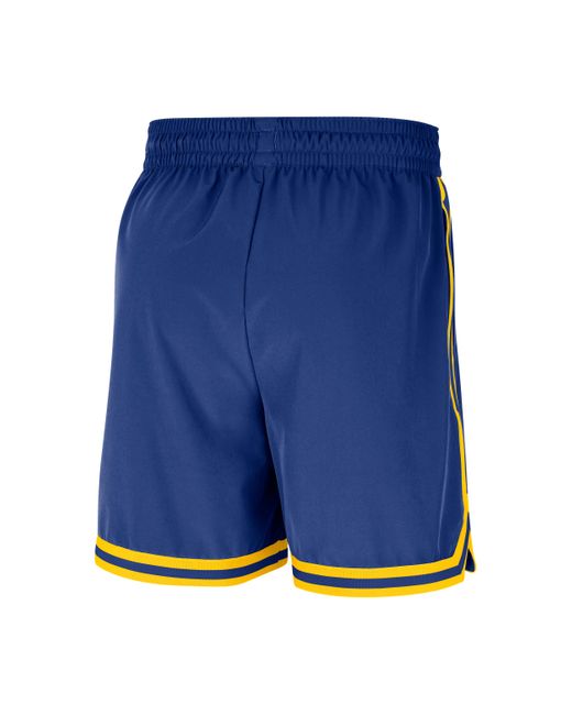 Nike Blue Golden State Warriors Dna Dri-Fit Nba 6" Uv Woven Shorts for men