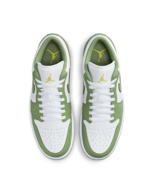 Scarpa air jordan 1 low se di Nike in Green da Uomo