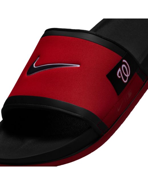 Nike Red Offcourt (Washington Nationals) Offcourt Slides for men