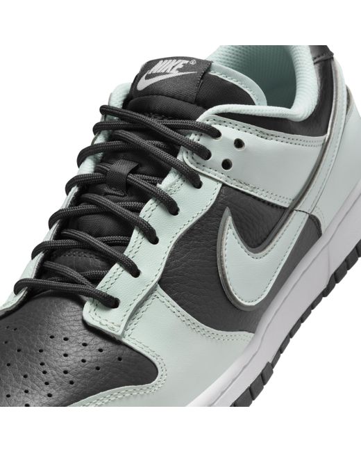 Nike White Dunk Low Retro Premium Shoes for men
