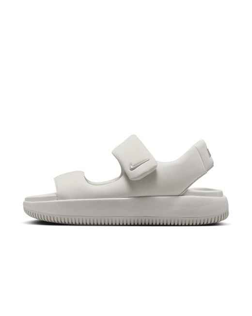 Nike White Calm Sandals