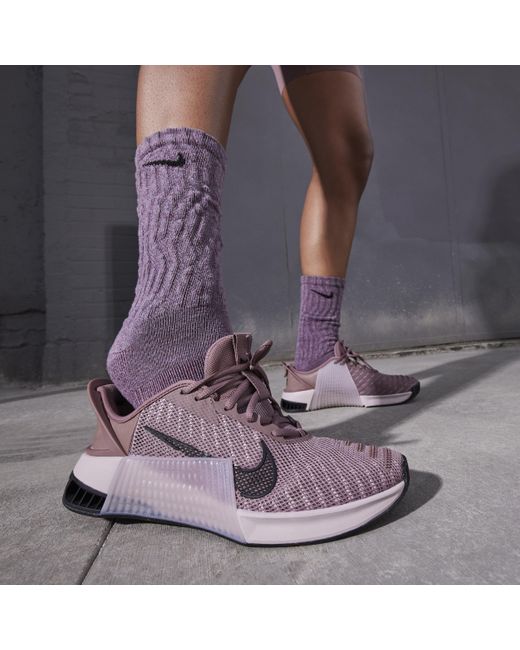 Nike Purple Metcon 9 Easyon Workout Shoes