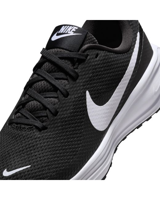 Nike Black Revolution 8 Road Running Shoes (Extra Wide)