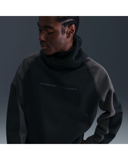 Nike Tech Boreas Oversized Hoodie in Black for Men | Lyst