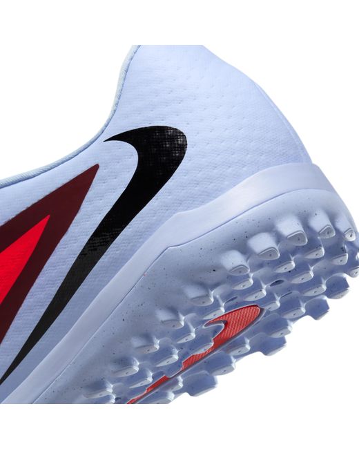 Nike Red Phantom 6 Low Academy Turf Football Shoes for men