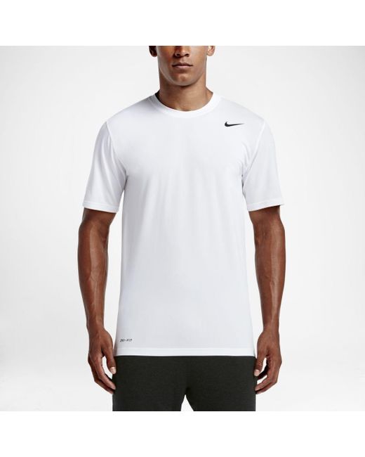 mens white dri fit shirt