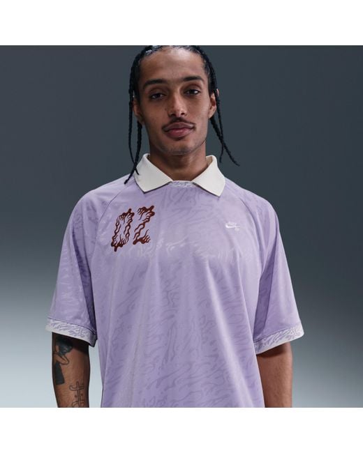 Nike SB Crew Jersey QS”USA” Nike SB Team USA Skate Jersey (White/Brave Blue)
