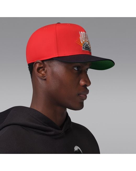 Nike Black Essentials Pro Structured Flat Bill Hat