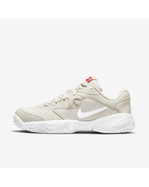 Nike White Court Lite 2 Hard Court Tennis Shoes