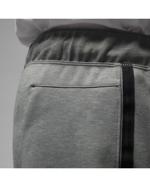 Pantaloni in fleece air jordan dri-fit sport di Nike in Gray da Uomo