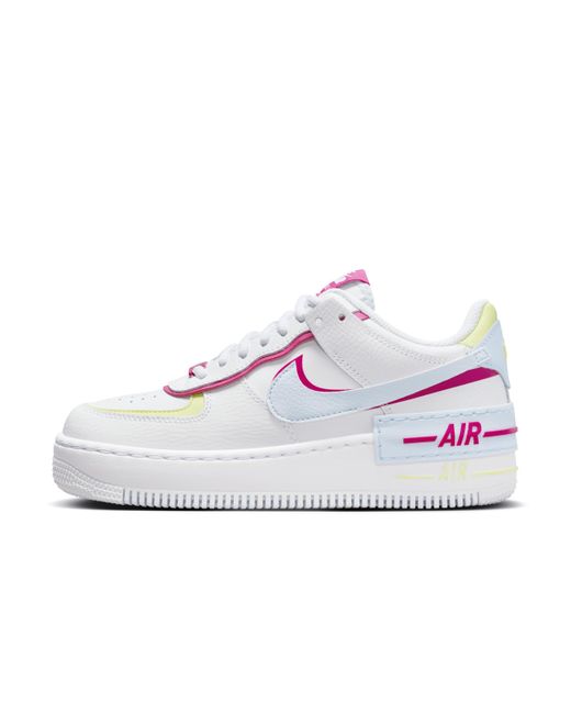 Nike White Air Force 1 Shadow Shoes
