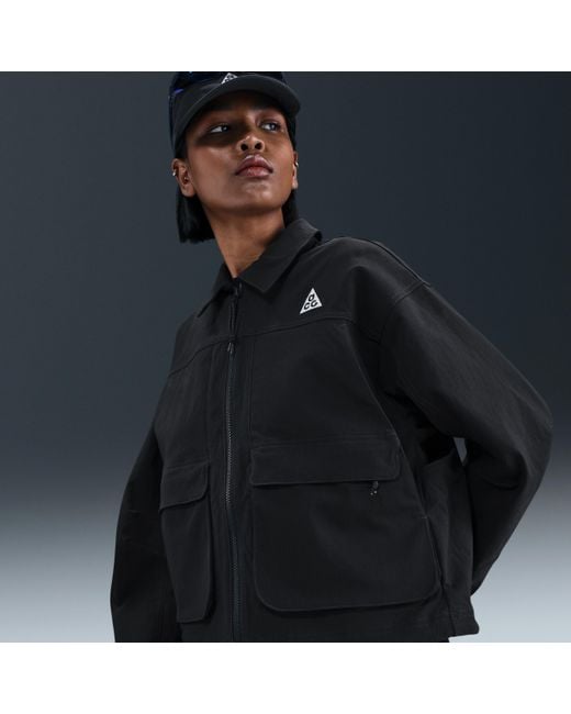 Nike Blue Acg "Smith Summit" Uv-Resistant Jacket