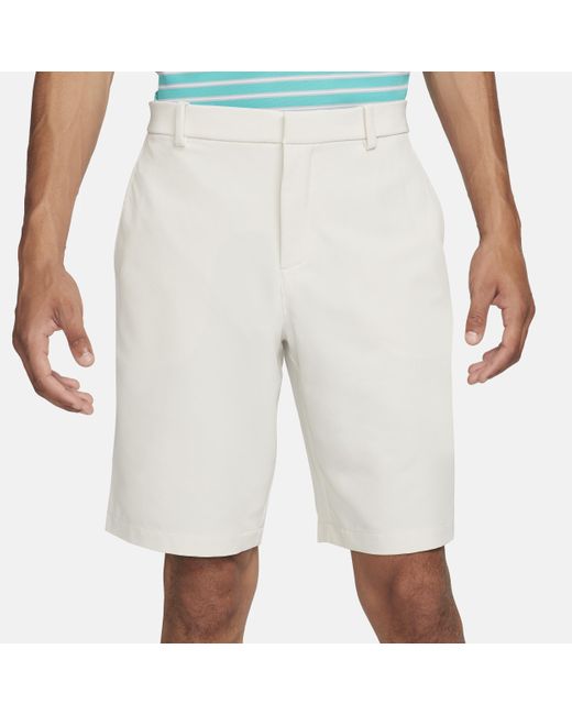 Nike White Dri-Fit Golf Shorts for men