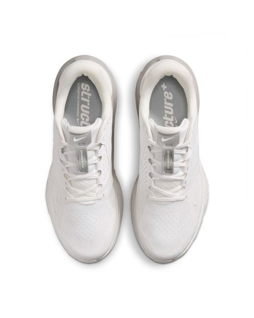 Nike Gray Structure Plus Shoes for men