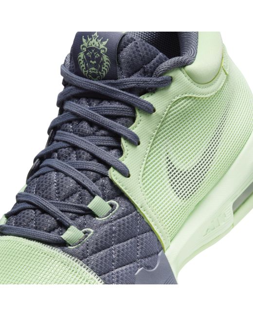 Nike Green Lebron Witness 8 Basketball Shoes for men