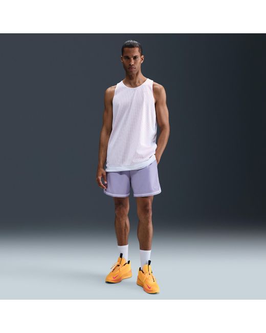 Nike Blue Dna Dri-Fit 6" Uv Woven Basketball Shorts for men
