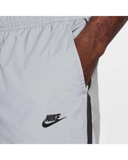 Nike Gray Tech Woven Reflective Pants for men