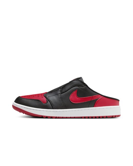 Nike Red Air Jordan Mule Golf Shoes for men