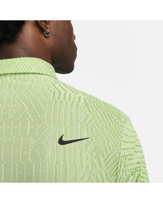 Nike Green Tour Dri-fit Adv Golf Polo for men