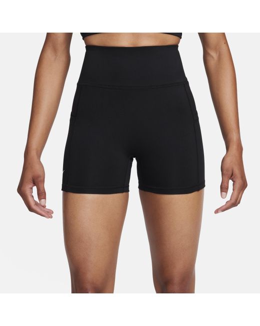 Nike Black Court Advantage Dri-fit Tennis Shorts 50% Recycled Polyester