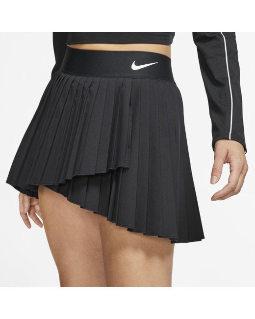 Nike Court Victory Tennis Skirt in Black | Lyst