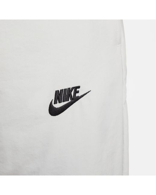 Nike Gray Windrunner Winterized Woven Trousers Polyester for men