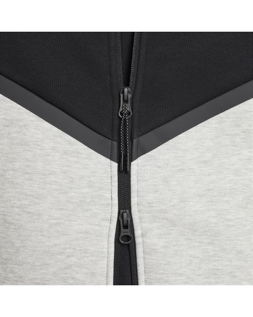 Nike Black Tech Full-Zip Windrunner Hoodie for men
