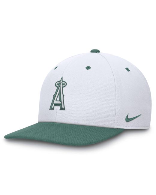 Nike Blue Los Angeles Angels Bicoastal 2-tone Pro Dri-fit Mlb Adjustable Hat